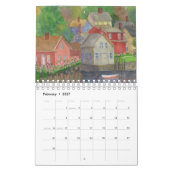 2024 KALENDER ROSEANN MESERVE WATERCOLOR KÜNSTLER (Feb 2027)