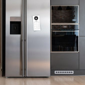 2024 Kalender-Unternehmen Logo hinzufügen Magnetkarte