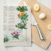 2024 Kalenderhandtuch Das Gebet des Herrn Geschirrtuch (Viertel Falte)