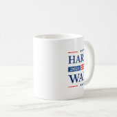 2024 Kamala Harris 2024 Tim Waltz 2024 USA Kaffeetasse (VorderseiteRechts)