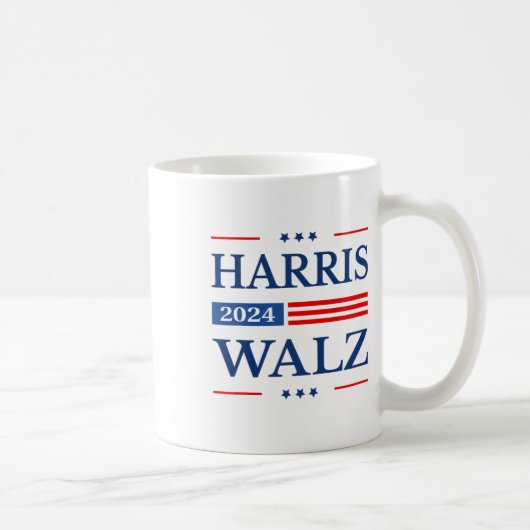 2024 Kamala Harris 2024 Tim Waltz 2024 USA Kaffeetasse (Rechts)