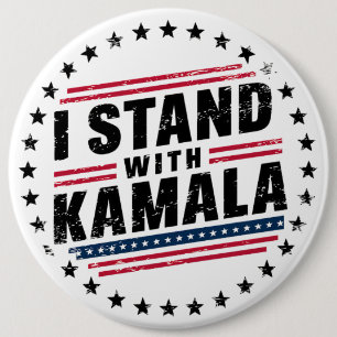 2024 Kamala Harris Frau Präsidentin USA Abstimmung Button