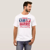 2024 Kamala Harris Frau Präsidentin USA Abstimmung T-Shirt (Vorne ganz)