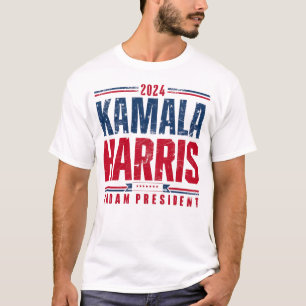 2024 Kamala Harris Frau Präsidentin USA Abstimmung T-Shirt
