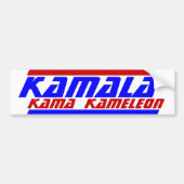 2024 KAMALA HARRIS Präsident CHAMELEON DREH-FLOP Autoaufkleber (Vorne)