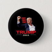 2024: Kampf gegen den Krieg am 13. Juli Trump-Kund Button (Vorderseite)
