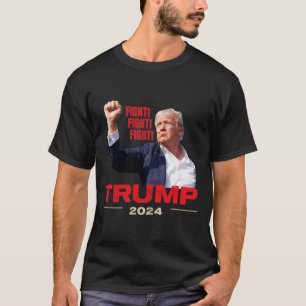 2024: Kampf gegen den Krieg am 13. Juli Trump-Kund T-Shirt
