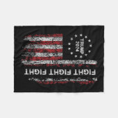 2024: Kampf gegen den Trump-Präsidenten - Wahl Fleecedecke (Vorderseite (Horizontal))