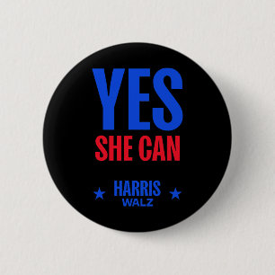 2024 kann sie den Präsidenten Kamala Harris wählen Button