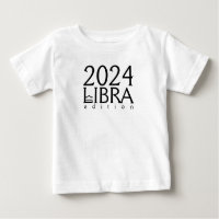 2024 Libra Edition mit Symbol Baby T - Shirt