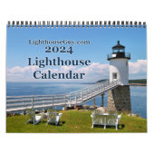 2024 LighthouseGuy.com Leuchtturmkalender Kalender (Titelbild)