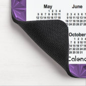2024 Lila Diamonds Calendar von Janz Mouse Pad Mousepad (Ecke)