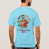 2024-Logo auf beiden Seiten T-Shirt (Rückseite)