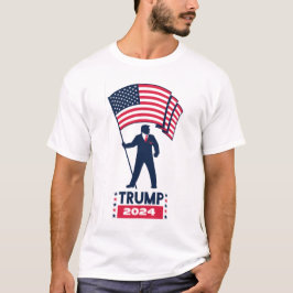 2024 Logo für die Wahl Donald Trump für Präsident T-Shirt