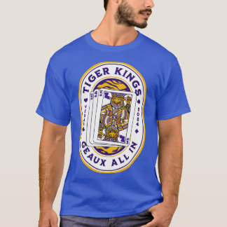 2024 Louisiana Tiger King Playing Card Phantastisc T-Shirt