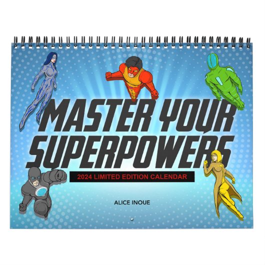 2024 Master Your Superpower Calendar Kalender (Titelbild)