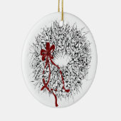 2024 Mele Kalikimaka Ti Leaf Wreath Ornament (Rechts)