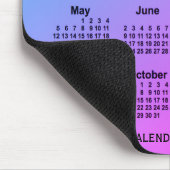 2024 Miami Gray Calendar von Janz Mouse Pad Mousepad (Ecke)