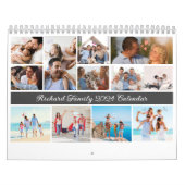 2024 Modernes Foto für Ihre Familie Kalender (Titelbild)