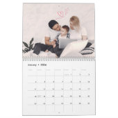 2024 Modernes Foto für Ihre Familie Kalender (Jan 2026)