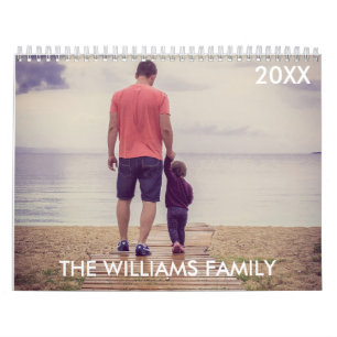 2024 Modernes Foto für Ihre Familie Kalender
