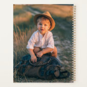 2024 Modernes Foto für Ihre Familie Planer (Rückseite)