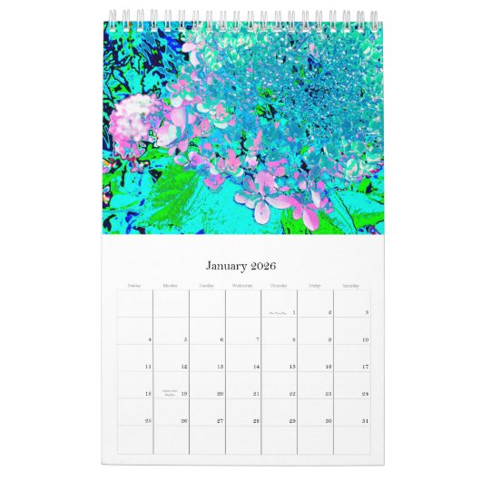 2024 My Rubio Garden Elegant Hydrangeas Kalender (Jan 2026)