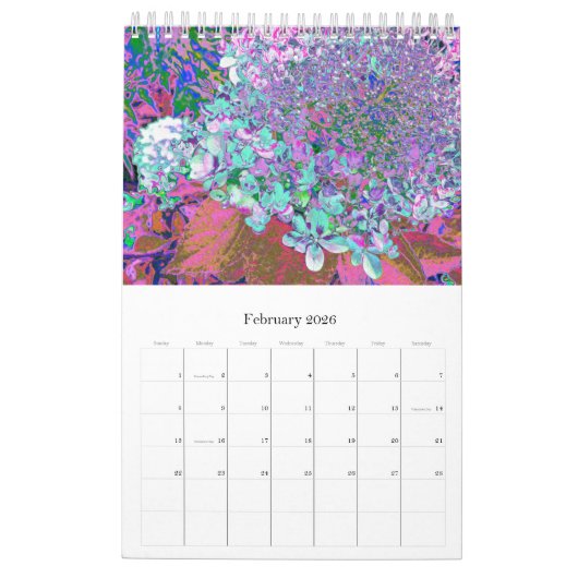 2024 My Rubio Garden Elegant Hydrangeas Kalender (Feb 2026)