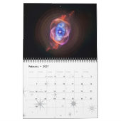 2024 NASA Space Nebulae Astronomie Sterne Kalender (Feb 2027)