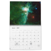 2024 NASA Space Nebulae Astronomie Sterne Kalender (Mär 2027)