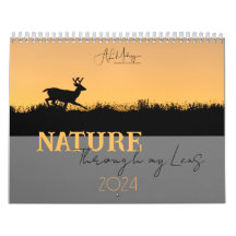 2024 Natur durch meinen Lens-Kalender