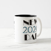 2024 Neue Dad-Tasse Zweifarbige Tasse (VorderseiteRechts)
