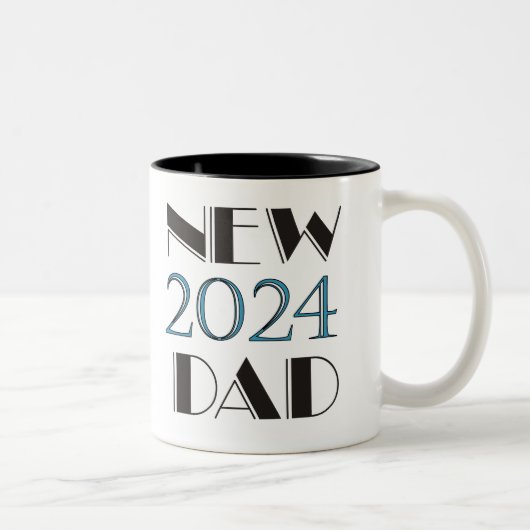 2024 Neue Dad-Tasse Zweifarbige Tasse (Rechts)