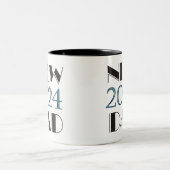 2024 Neue Dad-Tasse Zweifarbige Tasse (Mittel)