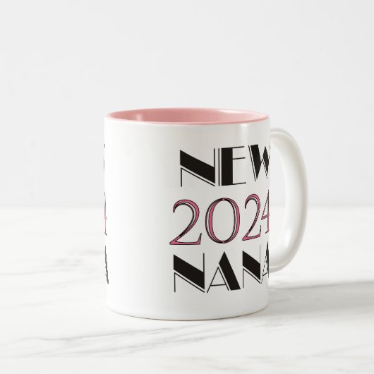 2024 Neue Nana-Tasse Zweifarbige Tasse (VorderseiteRechts)