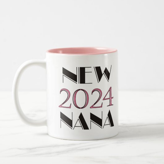 2024 Neue Nana-Tasse Zweifarbige Tasse (Links)
