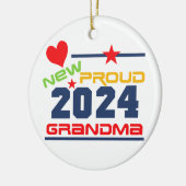 2024: Neue Oma-Ornament Keramik Ornament (Links)