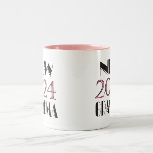 2024 Neue Oma-Tasse Zweifarbige Tasse (Mittel)