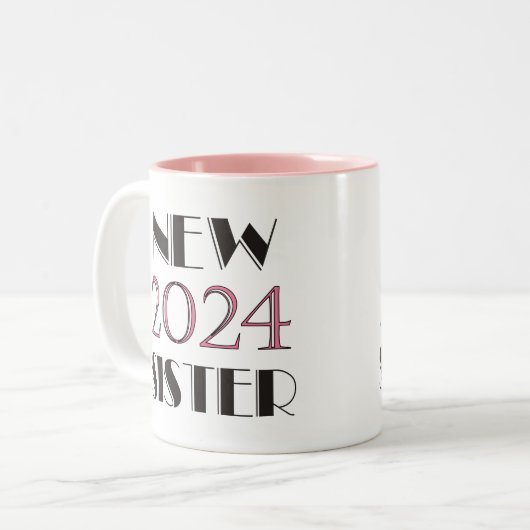 2024 Neue Tasse für die Schwester (Vorderseite Links)