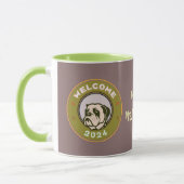 2024 NEUES JAHR GREETING WISH TASSE (Links)