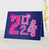 2024 NEUES JAHR VON SISTER KARTE (Gelbe Blume)