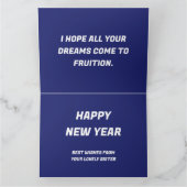 2024 NEUES JAHR VON SISTER KARTE (Innenseite)