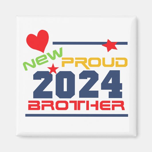2024 Neues Proud Brother Magnet (Vorne)