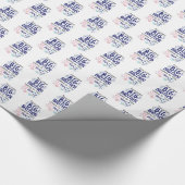 2024 New Big Brother Gewartet für Baby Sibling Geschenkpapier (Ecke)