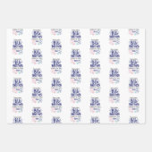 2024 New Big Brother Gewartet für Baby Sibling Geschenkpapier Set (Vorderseite 2)