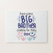 2024 New Big Brother Gewartet für Baby Sibling Puzzle (Horizontal)