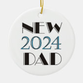 2024 New Dad Ornament (Vorne)
