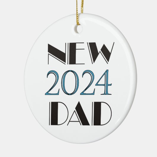 2024 New Dad Ornament (Links)