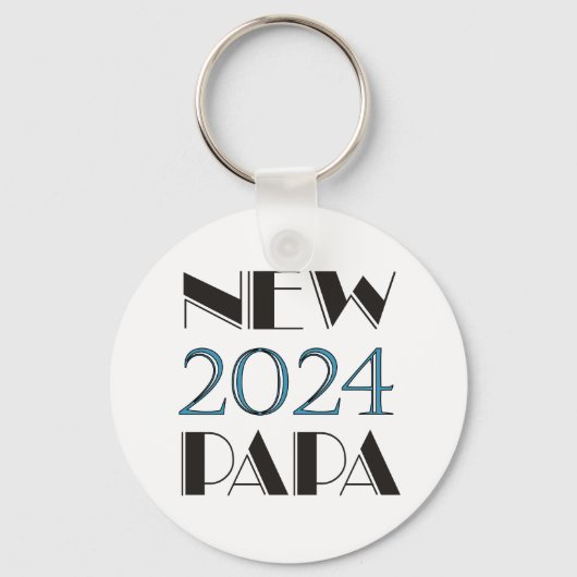 2024 New Papa Schlüsselanhänger (Vorderseite)