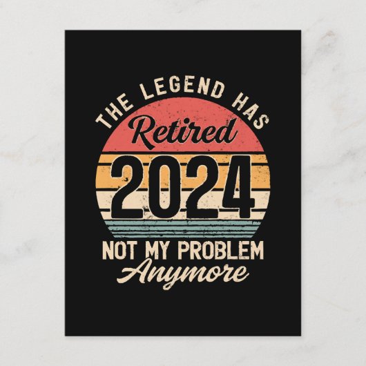 2024 nicht mehr mein Problem Begleitkarte (Vorderseite)